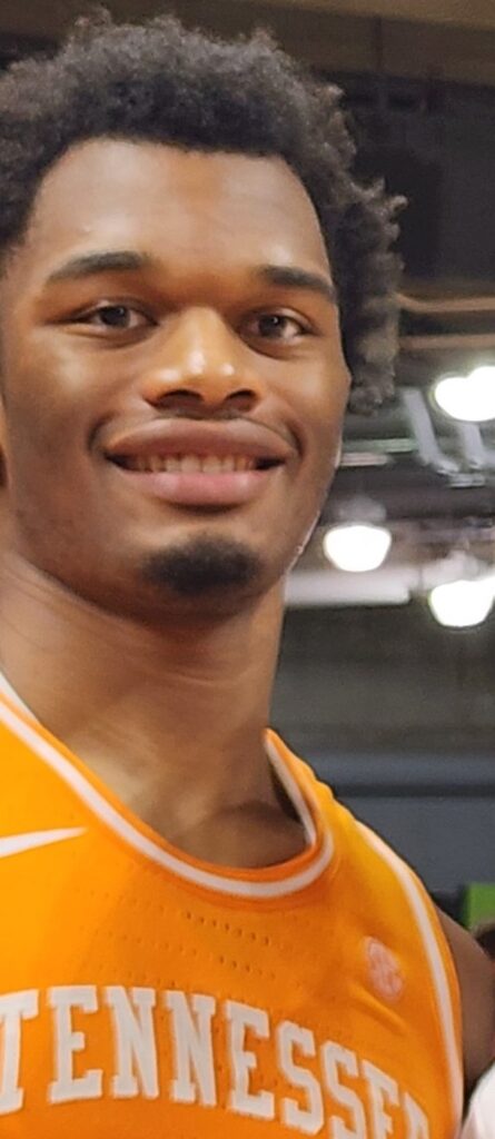 Tobe Awaka during his college career at Tennessee in a February 2024 file photo