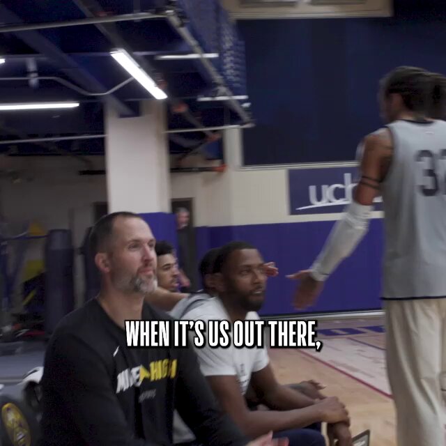 Aaron Gordon at Nuggets practice