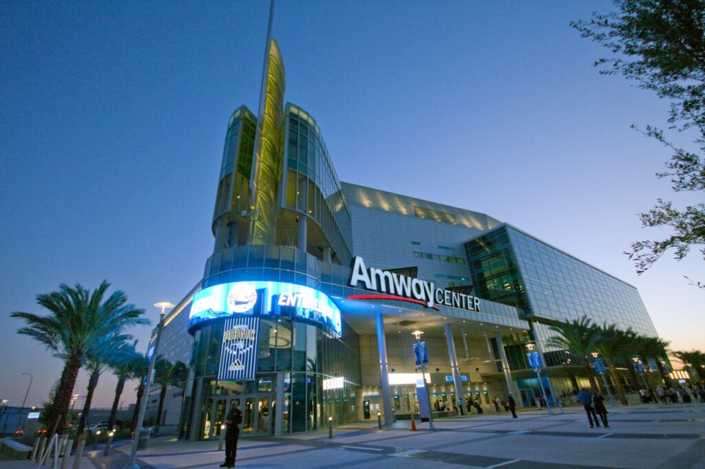 Kia Center, then Amway Center, in Orlando