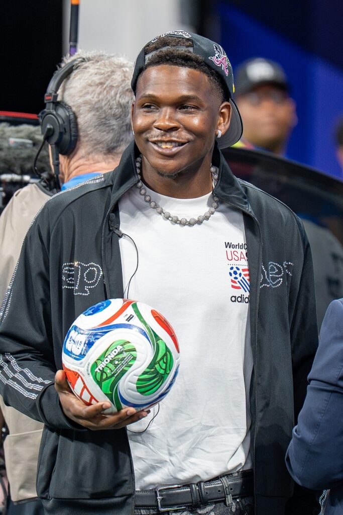 Anthony Edwards in Team USA colors against Egypt, July 2026