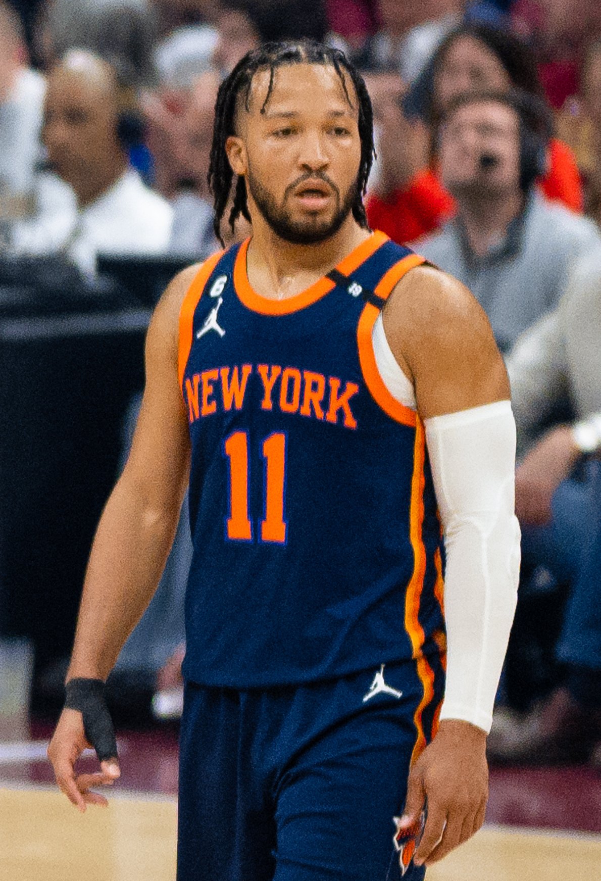 Jalen Brunson with the New York Knicks, April 2023