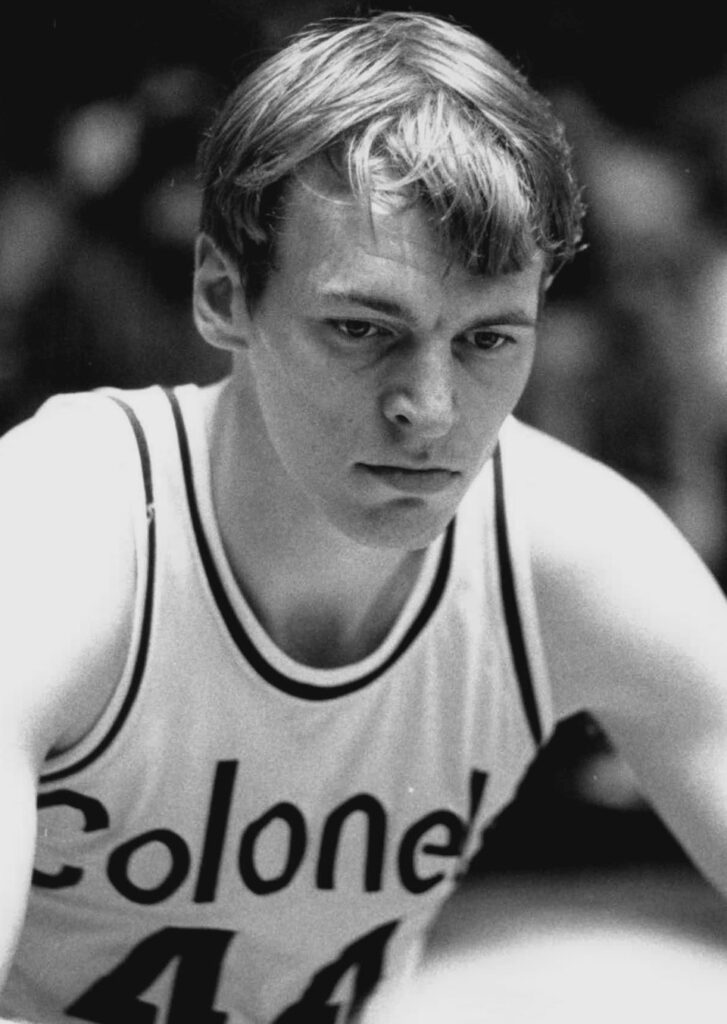 Professional basketball player Dan Issel, circa early 1970s