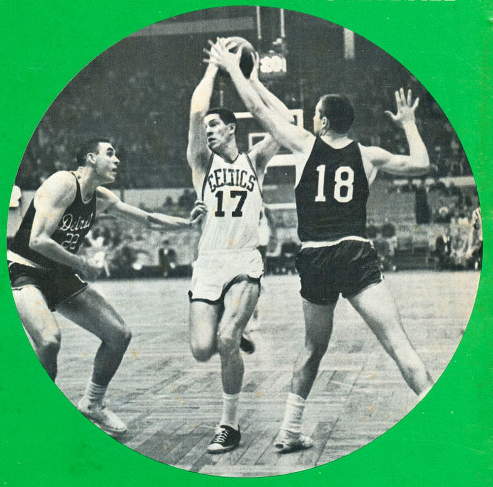 Dave DeBusschere with John Havlicek and Terry Dischinger, circa 1964