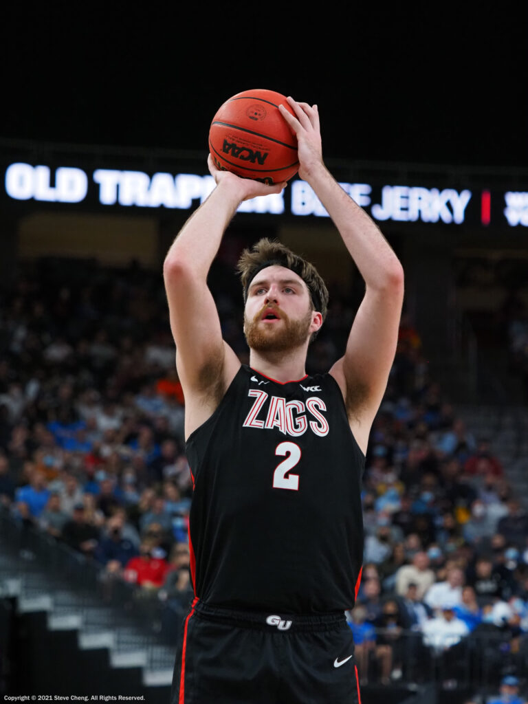 Drew Timme in a 2021 file photo.