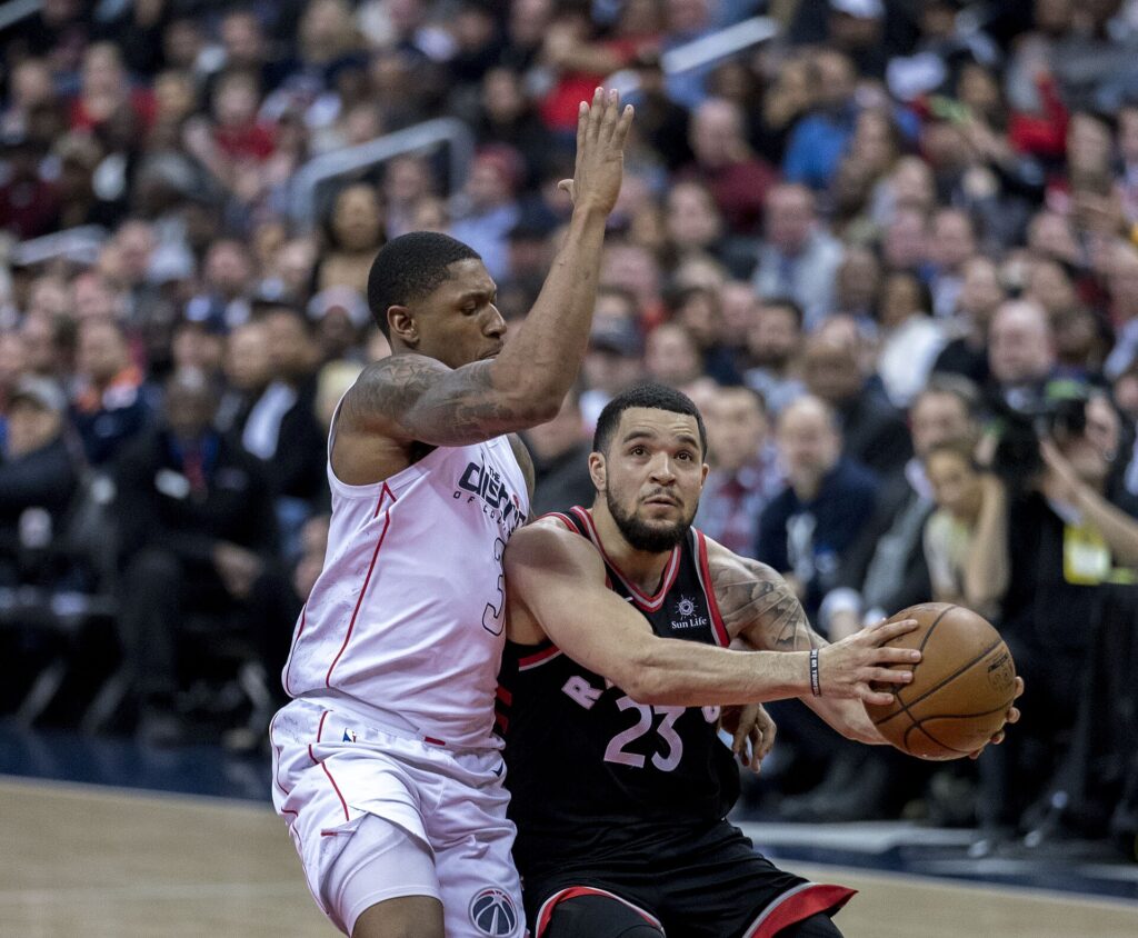 Fred VanVleet in a 2018 file photo.