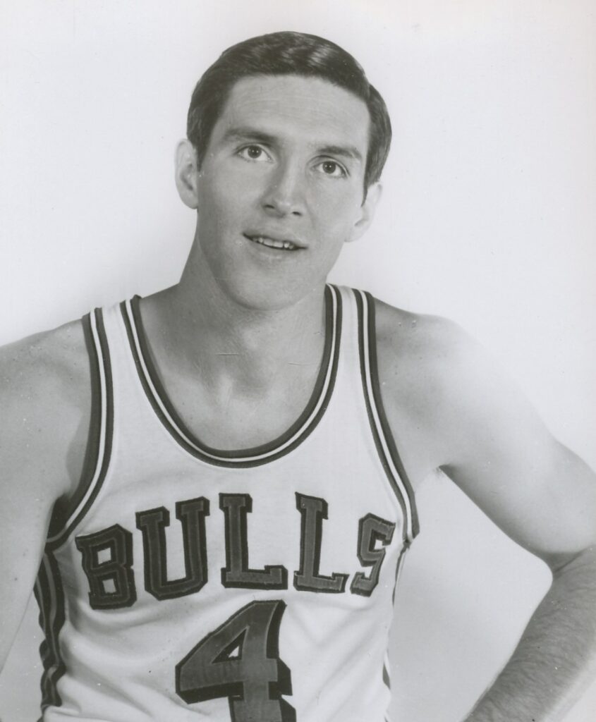 Chicago Bulls guard Jerry Sloan in a 1969 team publicity portrait