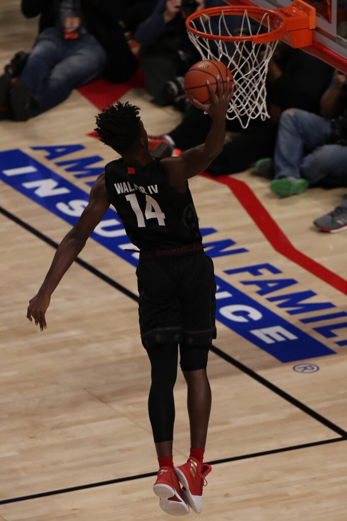 Lonnie Walker IV in a 2017 file photo.