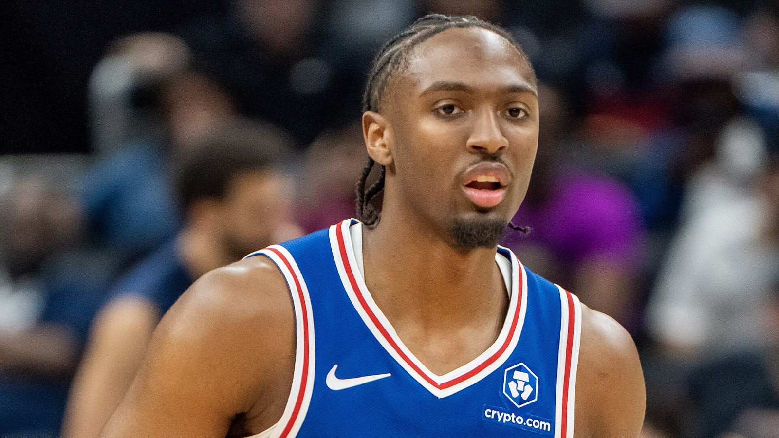 Tyrese Maxey with the 76ers, April 2026