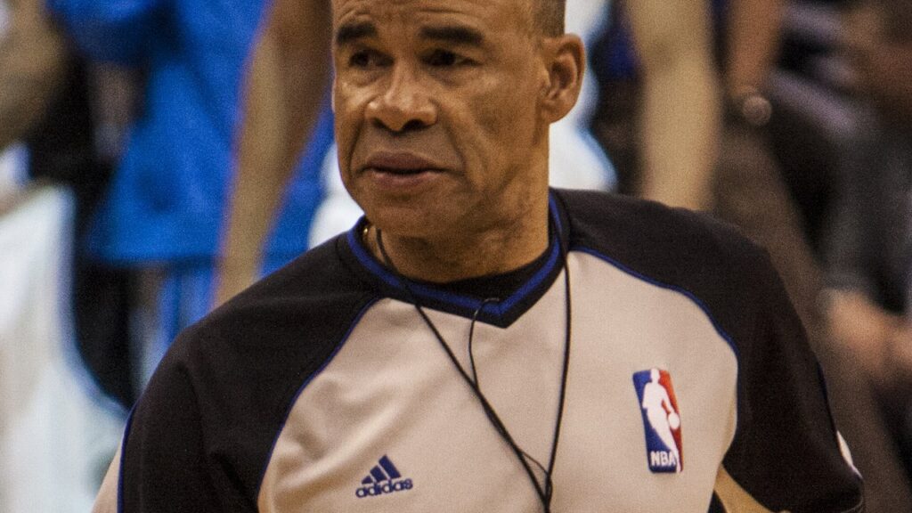 NBA referee Dan Crawford during a Washington–Orlando game in 2012