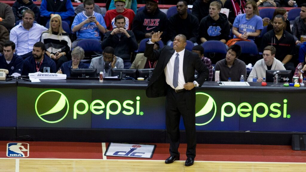 Doc Rivers on the sideline in December 2013