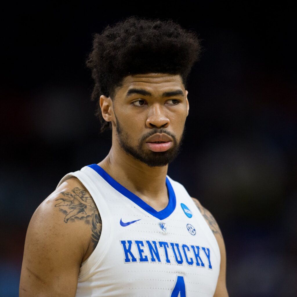 Nick Richards playing for Kentucky in 2019