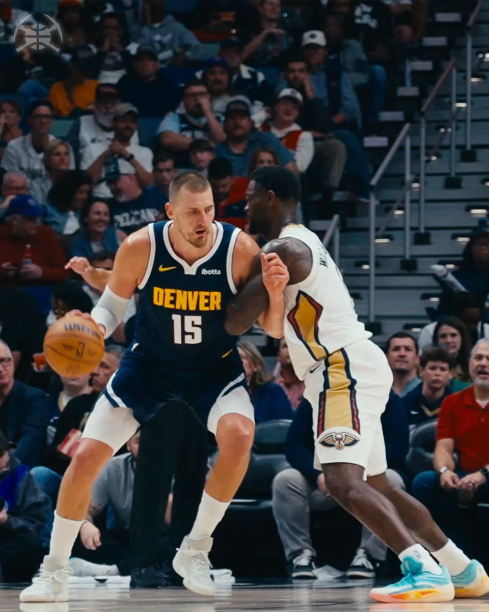 Nikola Jokic in New Orleans