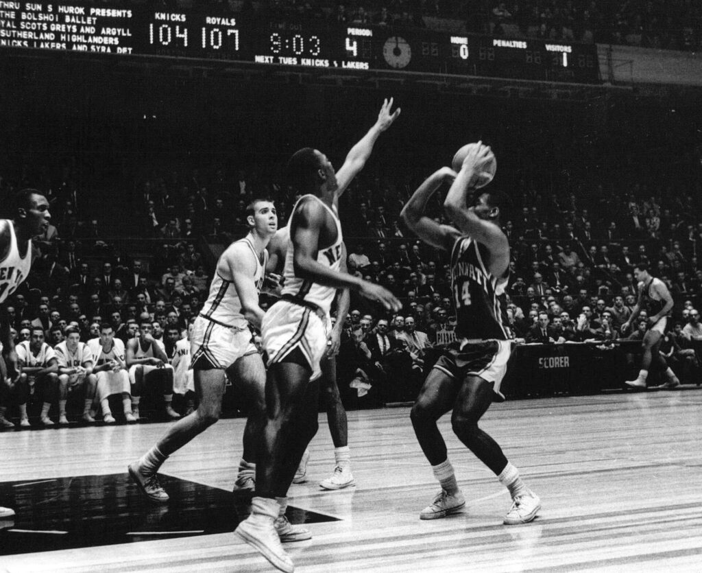 Oscar Robertson in a 1964 file photo.