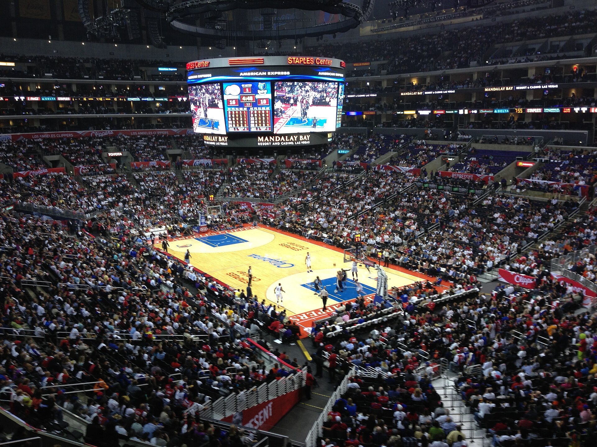 Staples Center in a 2012 file photo.