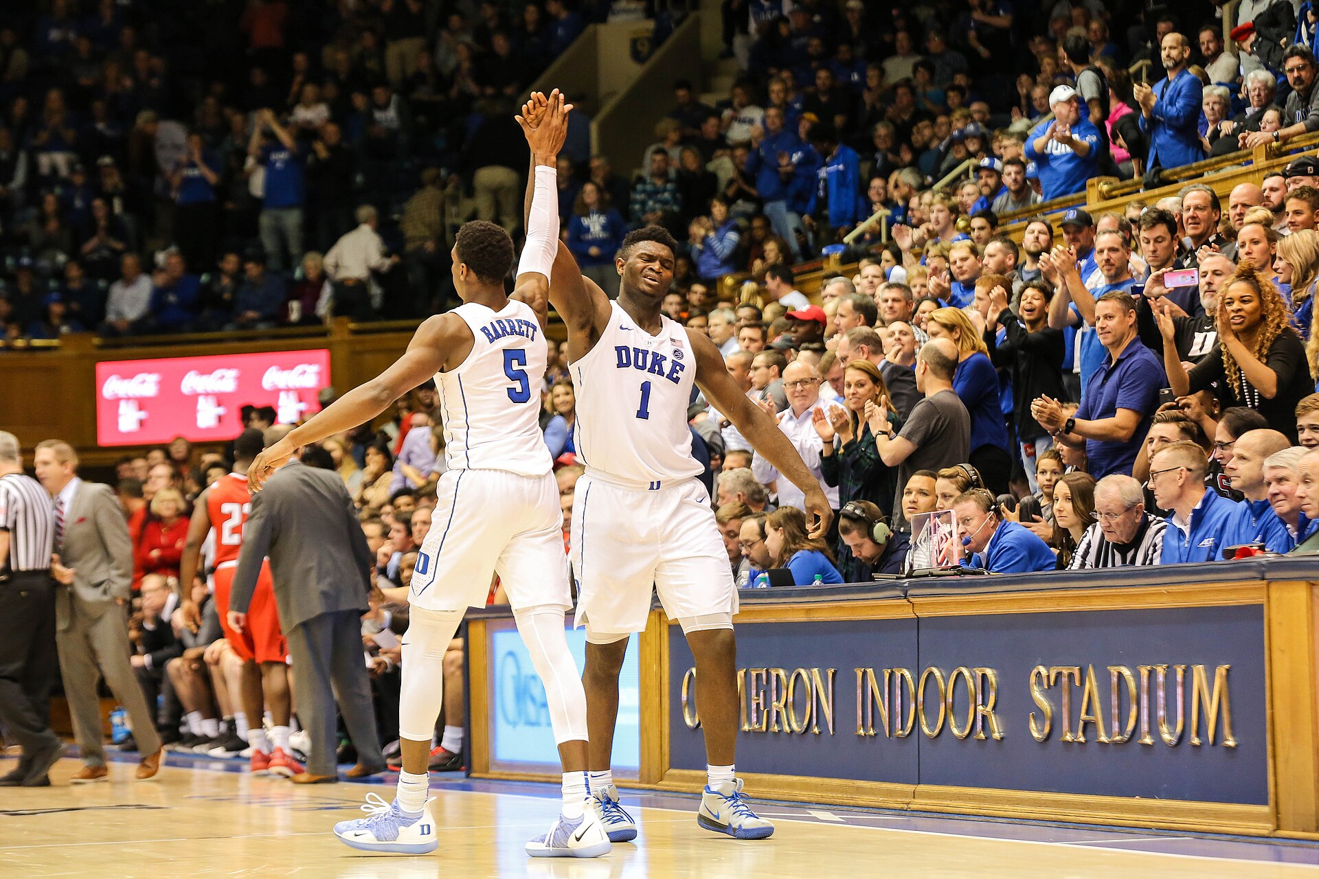 Zion Williamson in a 2018 file photo.